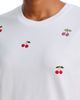 Aqua Aqua Olivia Cherry Print Fitted Cotton Tee Exclusive - 4