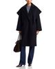 Aqua Aqua Oversized Removable Scarf Coat - 2