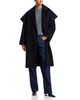 Aqua Aqua Oversized Removable Scarf Coat - 3