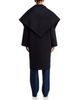 Aqua Aqua Oversized Removable Scarf Coat - 4