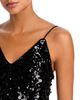 Aqua Aqua Paillette V Neck Sleeveless Top - 4