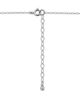 Aqua Aqua Pave Cubic Zirconia Moon & Star Charm Necklace in Sterling Silver or 18K Yellow Gold Plated Sterling Silver, 16-18L - 4