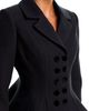 Aqua Aqua Peplum Slim Fit Blazer - 6