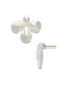 Aqua Aqua Petal Earrings
