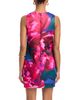 Aqua Aqua Placed Floral Shift Mini Dress - 4
