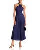 Aqua Aqua Plaid Halter Dress - 2
