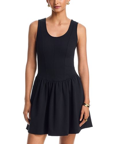 Aqua Aqua Ponte Knit Mini Dress