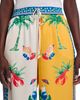 Aqua Aqua Printed Wide Leg Pants - 5