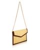 Aqua Aqua Raffia Envelope Bag - 4