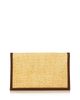 Aqua Aqua Raffia Envelope Bag - 6