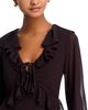 Aqua Aqua Ruffle Long Sleeve Mini Dress - 3