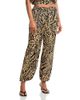 Aqua Aqua Satin Palm Leaf Jogger Pants - 1
