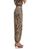 Aqua Aqua Satin Palm Leaf Jogger Pants - 3