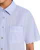 Aqua Aqua Scallop Short Sleeve Crop Pajama Set - 2
