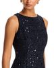 Aqua Aqua Sequin Tweed Drop Waist Mini Dress - 3