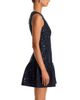 Aqua Aqua Sequin Tweed Drop Waist Mini Dress - 5