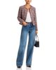 Aqua Aqua Shine Tweed Collarless Jacket - 2