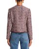 Aqua Aqua Shine Tweed Collarless Jacket - 4