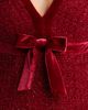 Aqua Aqua Sleeveless Tweed Bow Detail Dress - 3