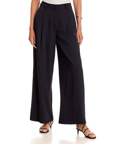 Aqua Aqua Slinky Wide Leg Pants