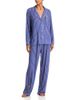 Aqua Aqua Smiley Flower Embroidery Pajama Set - 1
