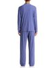 Aqua Aqua Smiley Flower Embroidery Pajama Set - 3