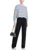 Aqua Aqua Stripe Drop Shoulder Sweater - 2