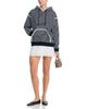 Aqua Aqua Stripe Eyelet Ruffle Sweatshirt - 2