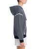 Aqua Aqua Stripe Eyelet Ruffle Sweatshirt - 5
