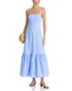 Aqua Aqua Stripe Open Back Maxi Dress - 2