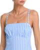 Aqua Aqua Stripe Open Back Maxi Dress - 3