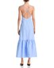 Aqua Aqua Stripe Open Back Maxi Dress - 4
