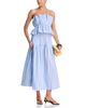 Aqua Aqua Striped Strapless Top - 2
