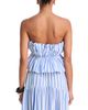 Aqua Aqua Striped Strapless Top - 3