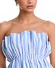 Aqua Aqua Striped Strapless Top - 4