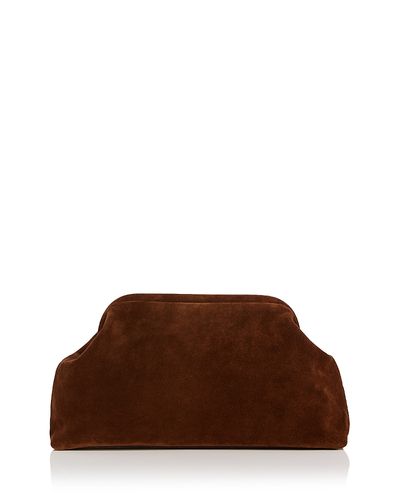Aqua Aqua Suede Clutch