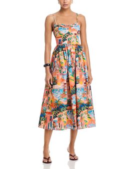 Aqua Aqua Summer Escape Midi Dress