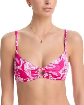 Aqua Aqua Swim Ring Bralette Bikini Top
