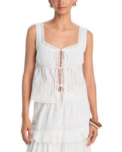 Aqua Aqua Swiss Dot Tie Front Tank