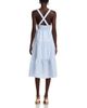 Aqua Aqua Textured Midi Dress - 4