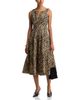 Aqua Aqua V Neck Panel Sleeveless Dress - 2