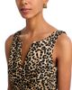 Aqua Aqua V Neck Panel Sleeveless Dress - 3