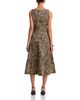 Aqua Aqua V Neck Panel Sleeveless Dress - 4