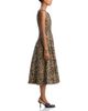 Aqua Aqua V Neck Panel Sleeveless Dress - 5