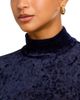Aqua Aqua Velvet Mock Neck Top - 4