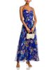 Aqua Aqua Watercolor Guest of Maxi Dress - 1