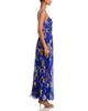 Aqua Aqua Watercolor Guest of Maxi Dress - 5