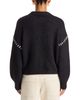 Aqua Aqua Whipstitch Trim Crewneck Sweater - 3