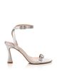 Aqua Aqua Women's Dayton Satin High Heel Sandals - 2