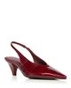 Aqua Aqua Women's Macki Leather Pointed Toe Slingbacks - 1